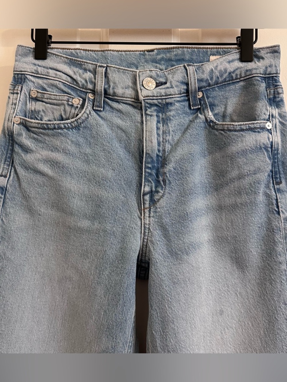 AYR The Secret Sauce Jeans in Hero Baby Light Wash Straight Size 27 R Regular - Picture 6 of 10